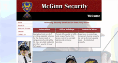 Desktop Screenshot of mcginnsecurity.com